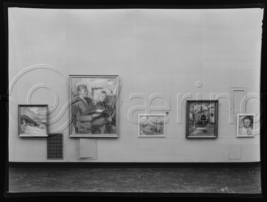 Glassplate og negativ film