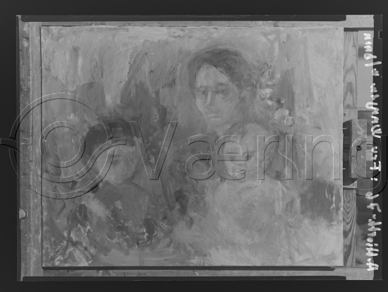 Glassplate og negativ film