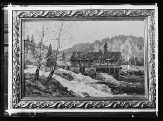 Glassplate og negativ film