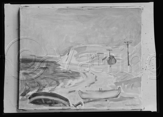 Glassplate og negativ film