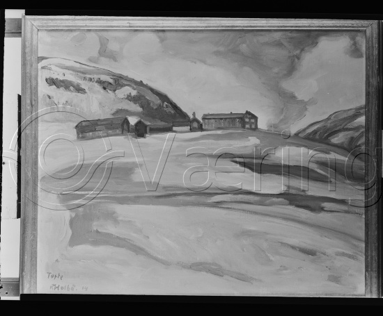 Glassplate og negativ film