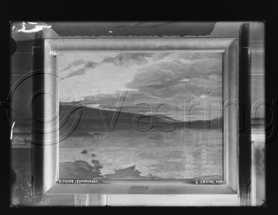 Glassplate og negativ film