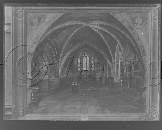 Glassplate og negativ film
