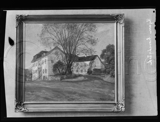 Glassplate og negativ film