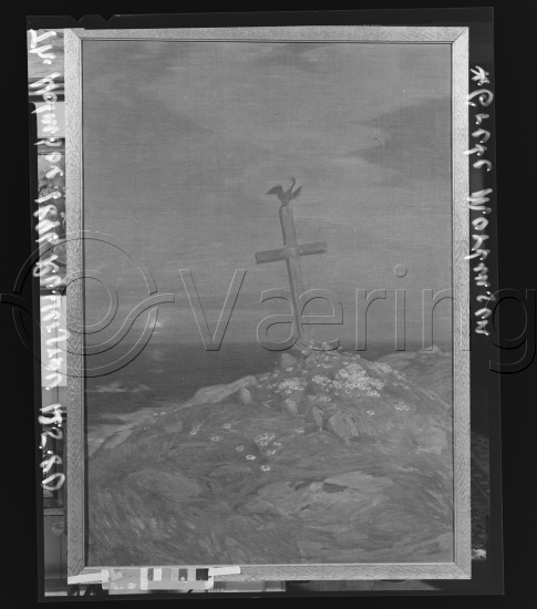 Glassplate og negativ film