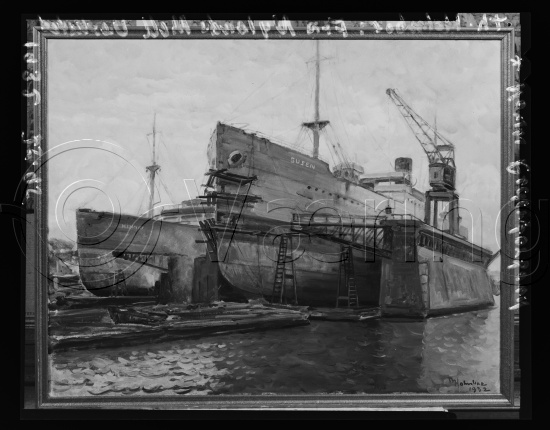 Glassplate og negativ film