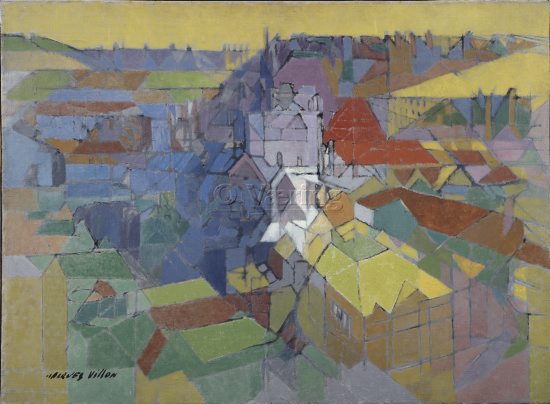 Artist: Jacques Villon (1875-1963) French artist/
Dimensions: 73x100 cm/
Photocredit: O.Væring/Artist/
Digital Size: High-res TIFF and JPG/
