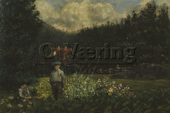Olaf Isaachsen (1835-1893)
Size: 50x70 cm
Location: Private, 
Photo: O.Væring 