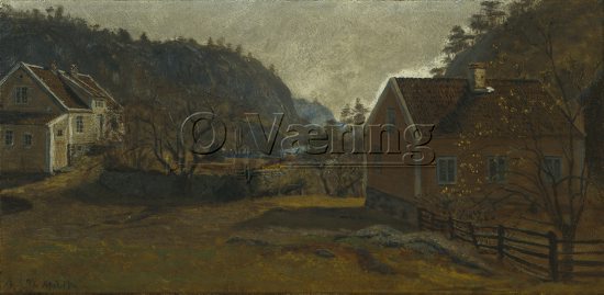 Olaf Isaachsen (1835-1893)
Size: 30x62 cm
Location: Private, 
Photo: O.Væring 