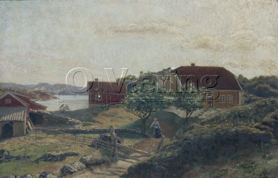 Olaf Isaachsen (1835-1893)
Size: 33x48 cm
Location: Private, 
Photo: O.Væring 