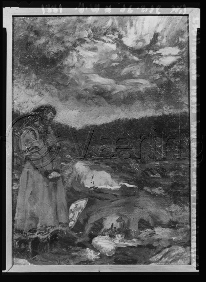 Glassplate og negativ film