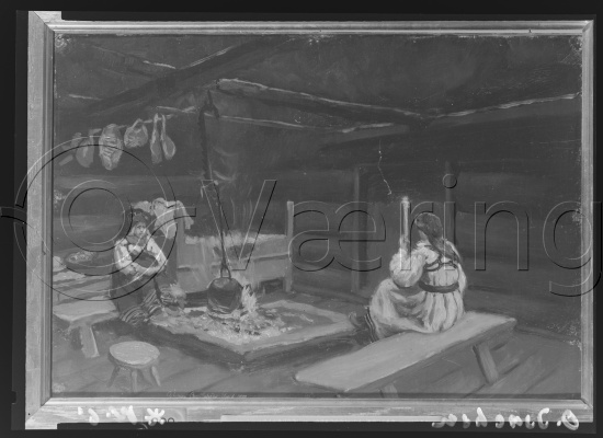 Glassplate og negativ film