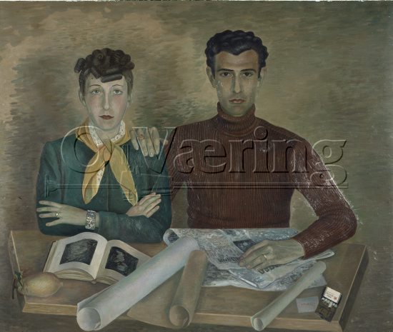 Artist: Gino Severino (1883-1966 ) Italian painter/
Dimensions: 100x120 cm/
Photocredit: O.Væring/Artist/
Digital Size: High-res TIFF and JPG/