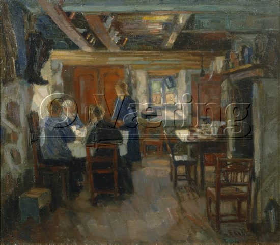 August Jacobsen (1868-1955)
Size: 60x69 cm
Location: Private
Photo: O.Væring