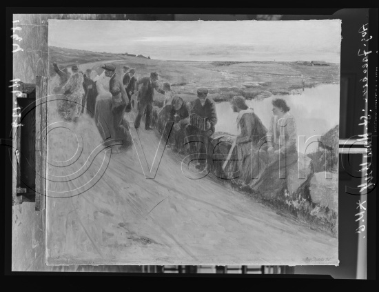 Glassplate og negativ film