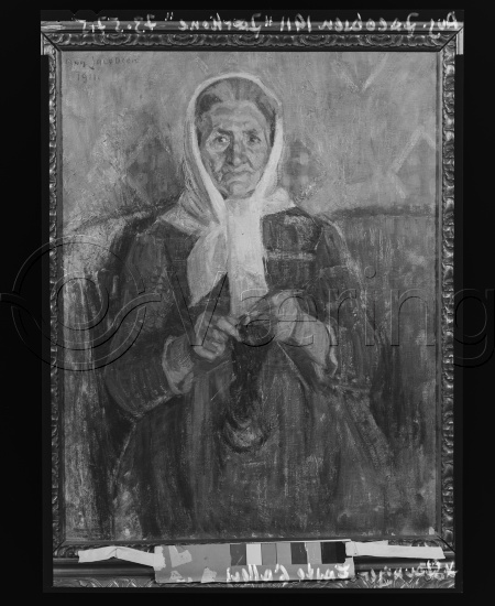 Glassplate og negativ film