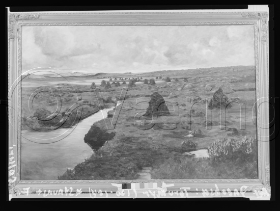 Glassplate og negativ film