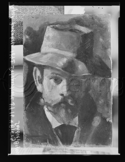 Glassplate og negativ film