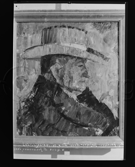 Glassplate og negativ film