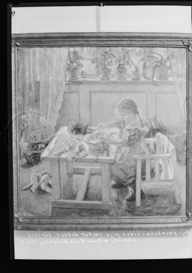 Glassplate og negativ film