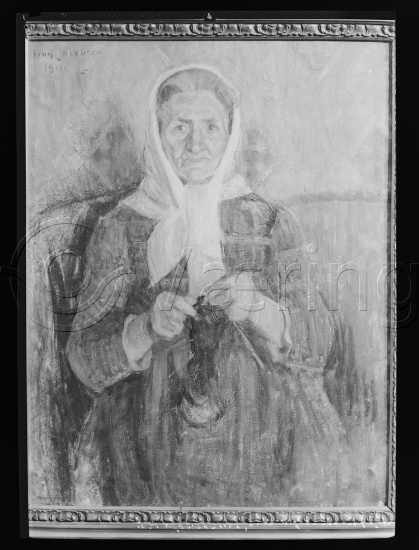 Glassplate og negativ film