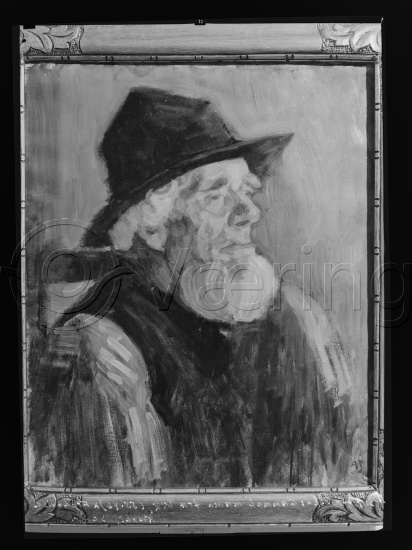 Glassplate og negativ film