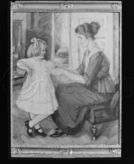 Glassplate og negativ film