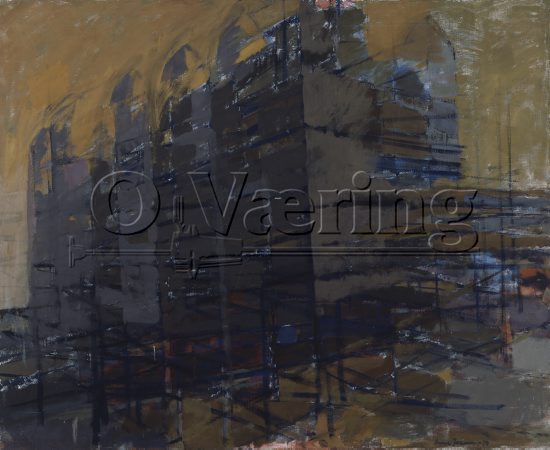 Artist: Ivar Jerven (1924-1994) 
Dimenions: 105x130 cm/
Photocredit: O.Væring/ Artist/
Digital Size: High-res TIFF and JPG/