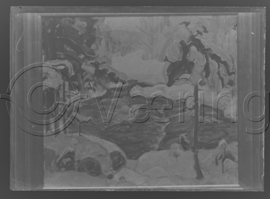 Glassplate og negativ film