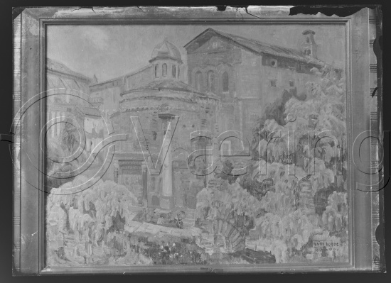 Glassplate og negativ film