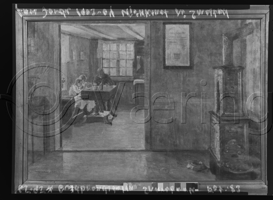 Glassplate og negativ film