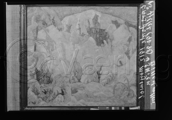 Glassplate og negativ film