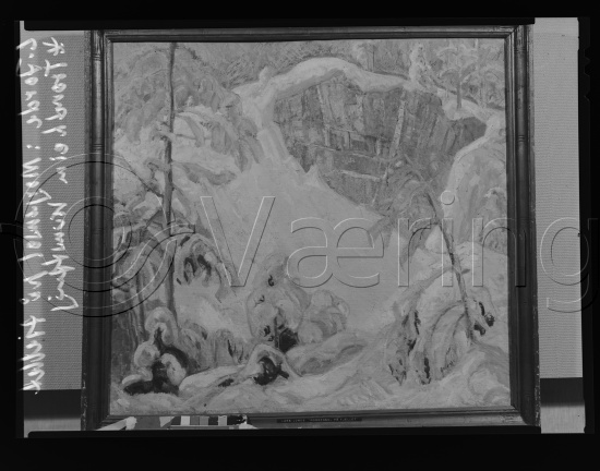 Glassplate og negativ film