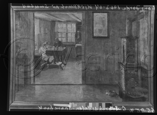 Glassplate og negativ film
