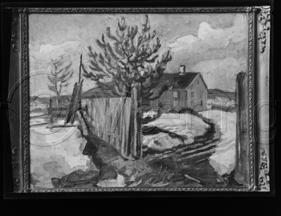 Glassplate og negativ film