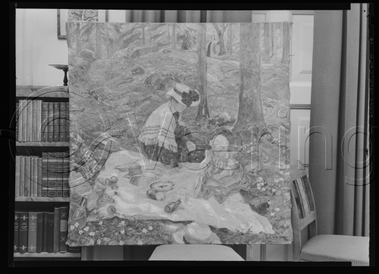 Glassplate og negativ film