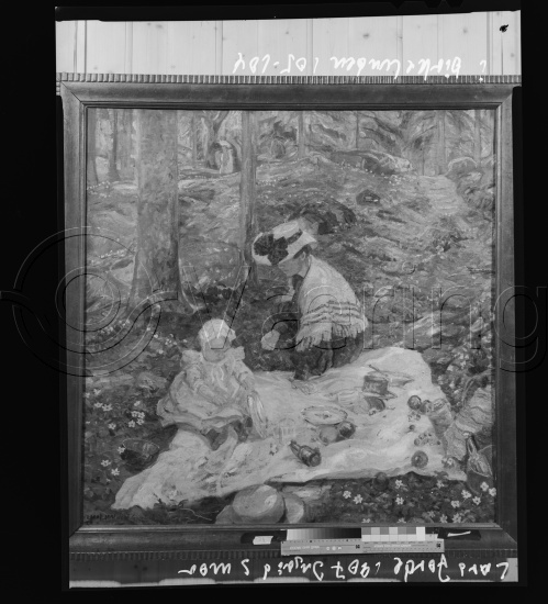 Glassplate og negativ film