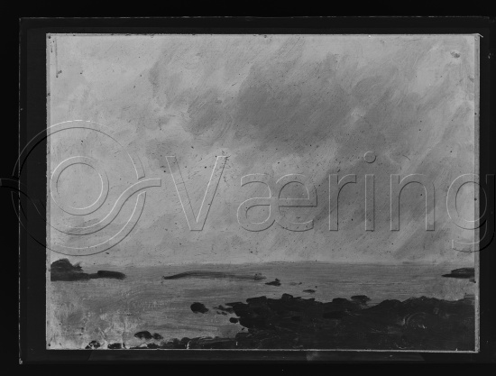 Glassplate og negativ film