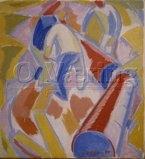 Gert Jynge, 1934,112x105 cm