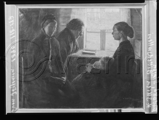 Glassplate og negativ film