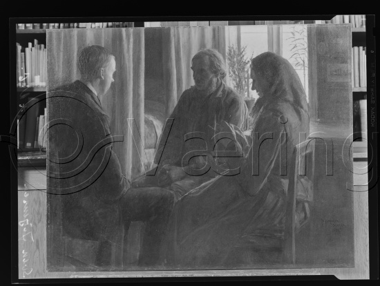 Glassplate og negativ film
