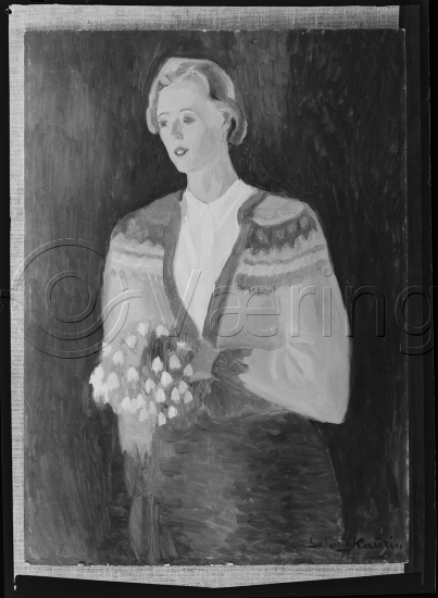 Glassplate og negativ film