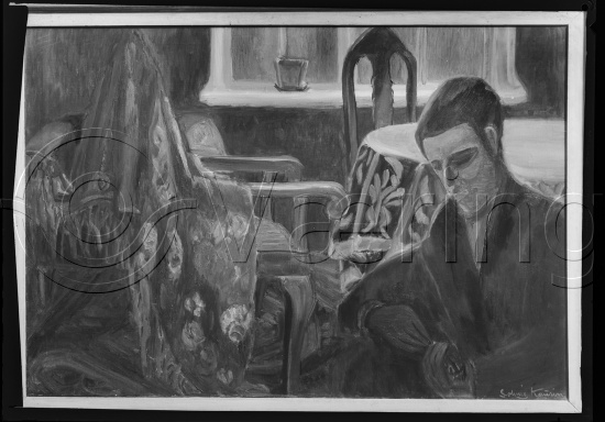 Glassplate og negativ film