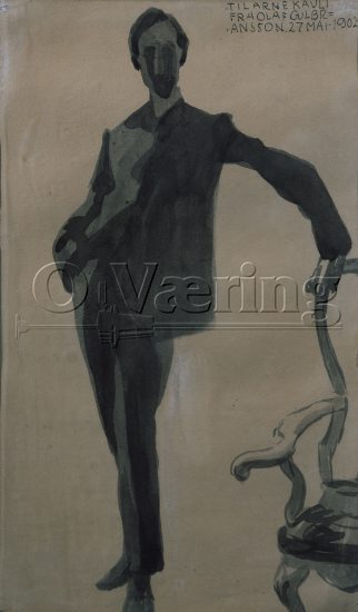 Artist: Arne Kavli (1878-1970)
Dimensions: 24x14.5 cm/
Photocredit: O.Væring/Artist/
Digital size: High-res TIFF and JPG/