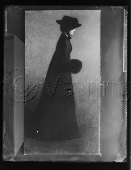 Glassplate og negativ film