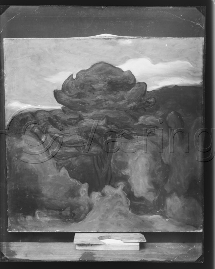 Glassplate og negativ film