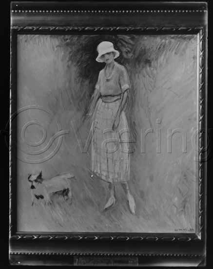 Glassplate og negativ film