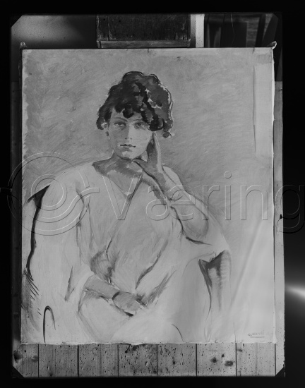 Glassplate og negativ film