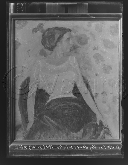 Glassplate og negativ film