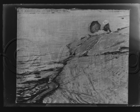 Glassplate og negativ film